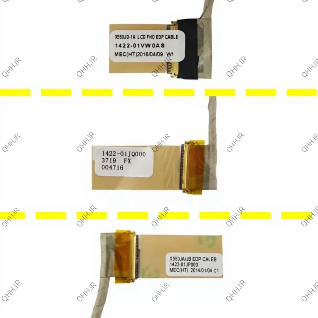 فلت تصویر لپ تاپ ایسوس X550LD_1422-01VW0AS_1422-01JQ000_1422-01JP000 EDP 30Pin نازک — تصویر ۸