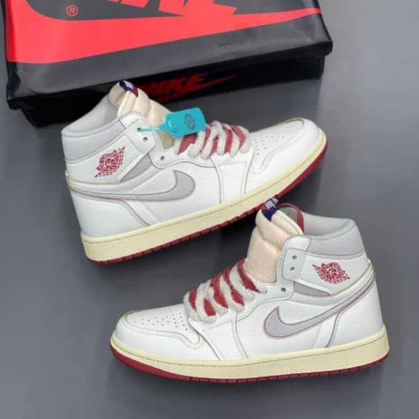 جردن وان ریر ایر سیل سینابار Jordan 1 Retro High Rare Air Sail Cinnabar — تصویر ۴