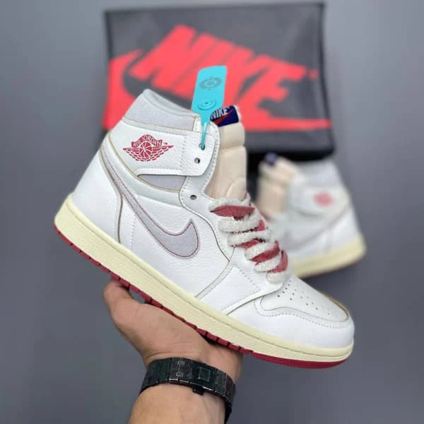 جردن وان ریر ایر سیل سینابار Jordan 1 Retro High Rare Air Sail Cinnabar — تصویر ۳