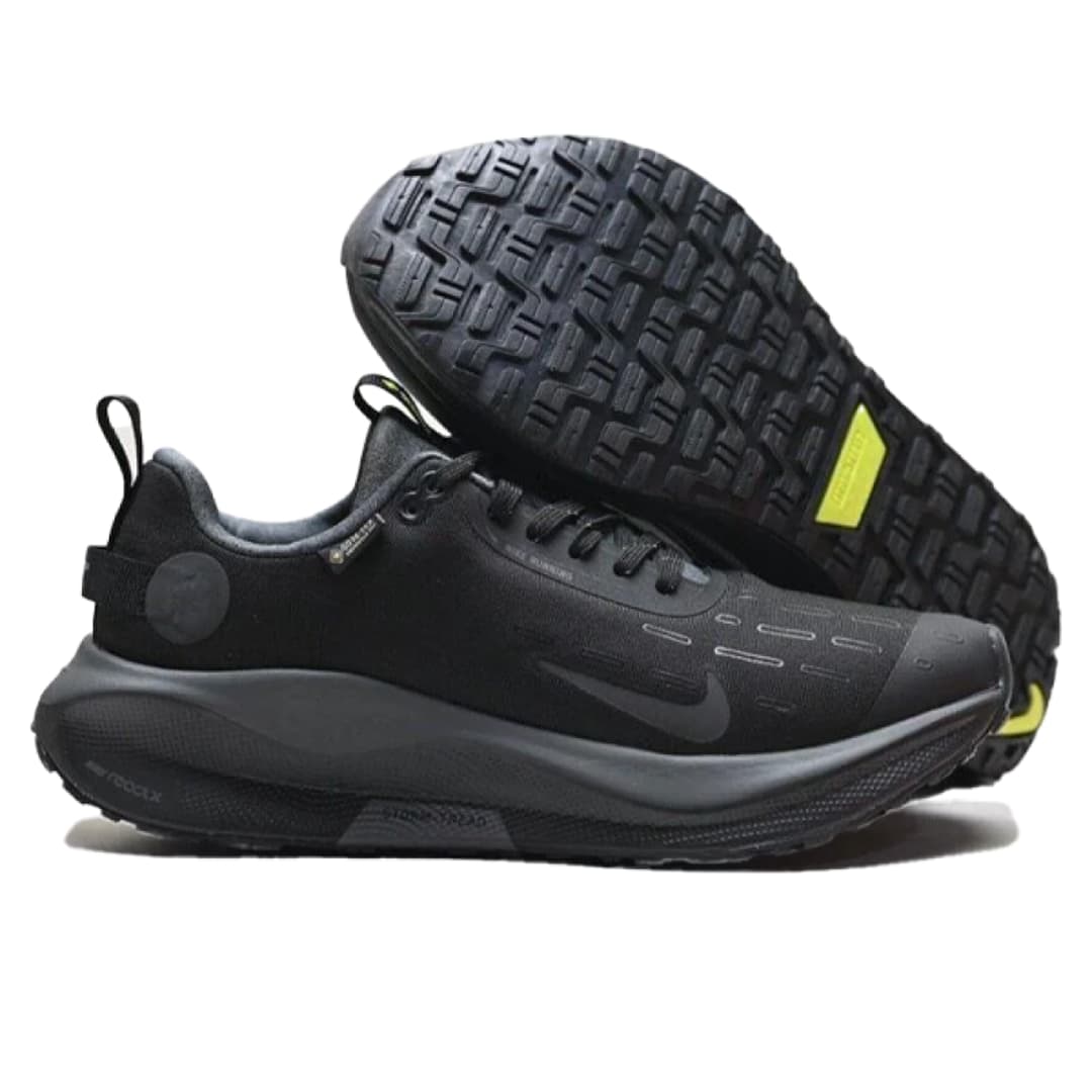 نایک ری‌اکت ایکس اینفینیتی ران ۴ گورتکس مشکی طوسی Nike ReactX Infinity Run 4 Gore-Tex — تصویر ۳