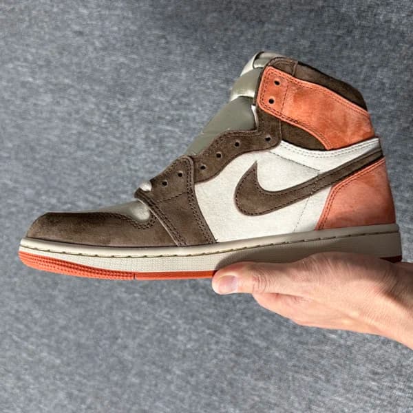 نایک ایر جردن وان های داستد کلی Jordan 1 Retro High OG SP Dusted Clay — تصویر ۳