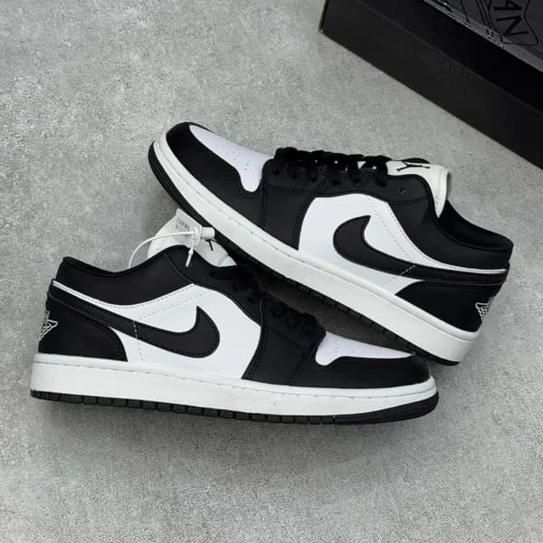 ایر جردن وان لو سفید مشکی Jordan 1 Low White Black