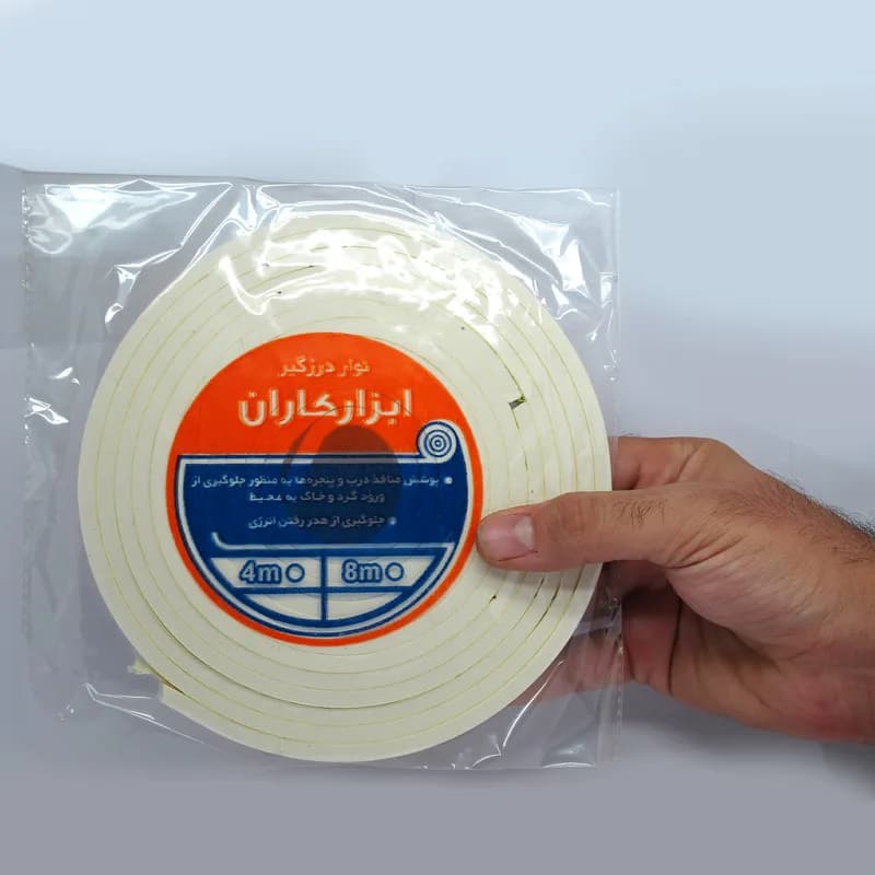 نوار درزگیر ابزار کاران مدل FOM1 طول 4 متر بسته 4 عددی — تصویر ۲
