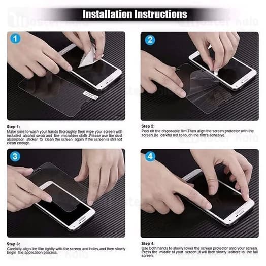 محافظ صفحه شیشه ای تمام صفحه تمام چسب Xiaomi Redmi 6 / Redmi 6A 9D Glass — تصویر ۶