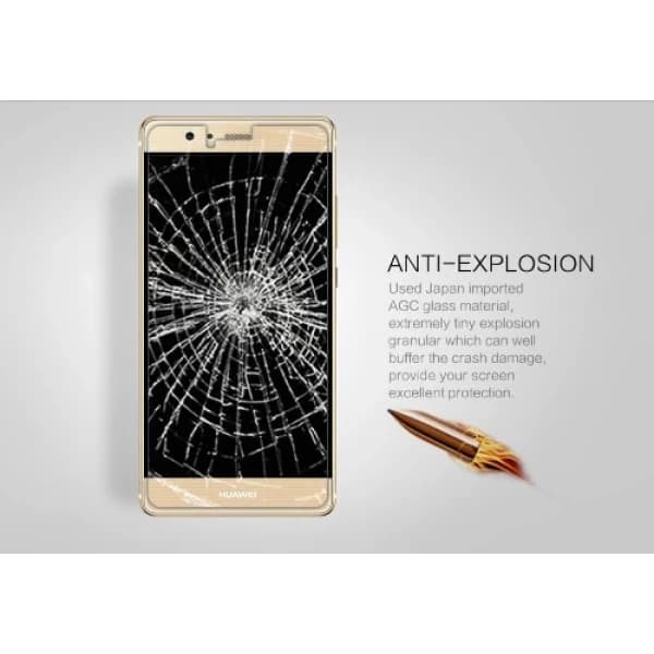 محافظ صفحه نمایش شیشه ای نیلکین H+ Pro Glass Huawei P9 — تصویر ۳