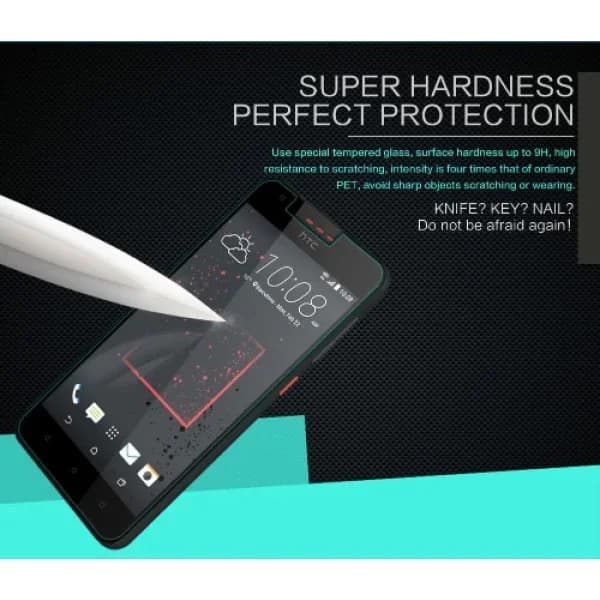 محافظ صفحه نمایش شیشه ای نیلکین اچ تی سی Nillkin H Glass HTC Desire 825 — تصویر ۲