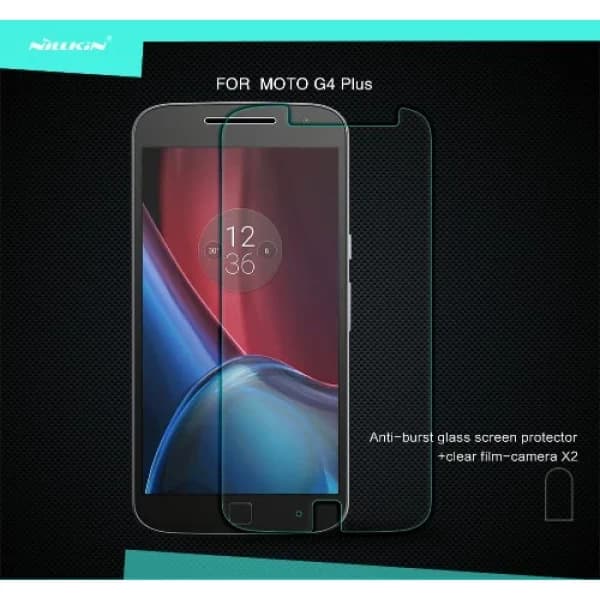 محافظ صفحه نمایش شیشه ای نیلکین موتورولا Nillkin H Glass Motorola Moto G4 Plus — تصویر ۲