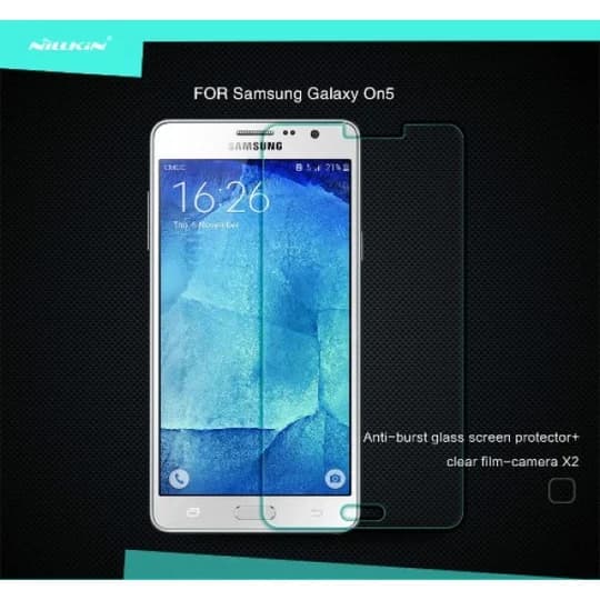 محافظ صفحه نمایش شیشه ای نیلکین سامسونگ Nillkin H Glass Samsung Galaxy ON5 / G550 — تصویر ۶