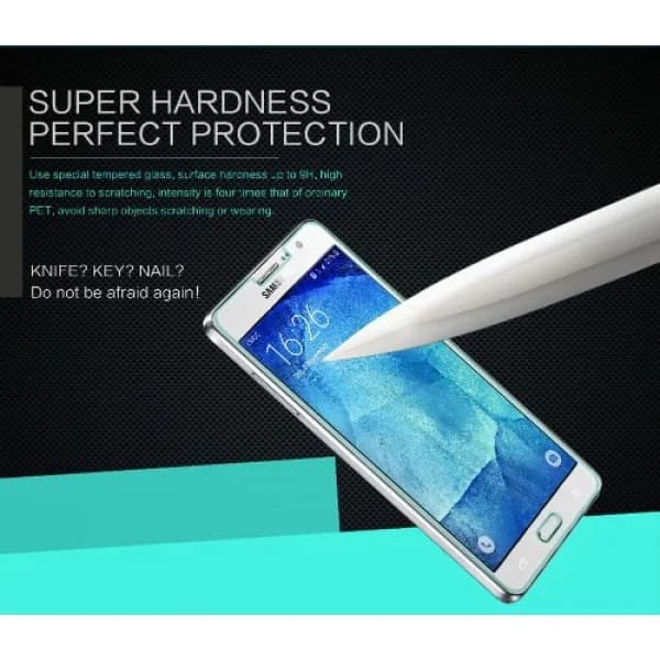 محافظ صفحه نمایش شیشه ای نیلکین سامسونگ Nillkin H Glass Samsung Galaxy ON7 / G600 — تصویر ۶
