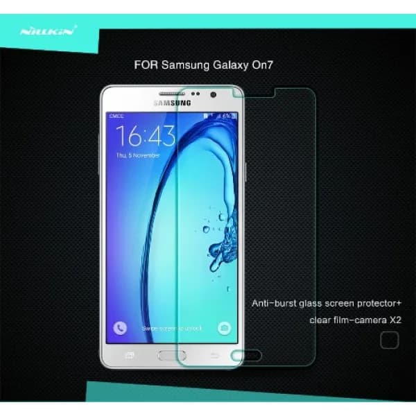 محافظ صفحه نمایش شیشه ای نیلکین سامسونگ Nillkin H Glass Samsung Galaxy ON7 / G600 — تصویر ۵