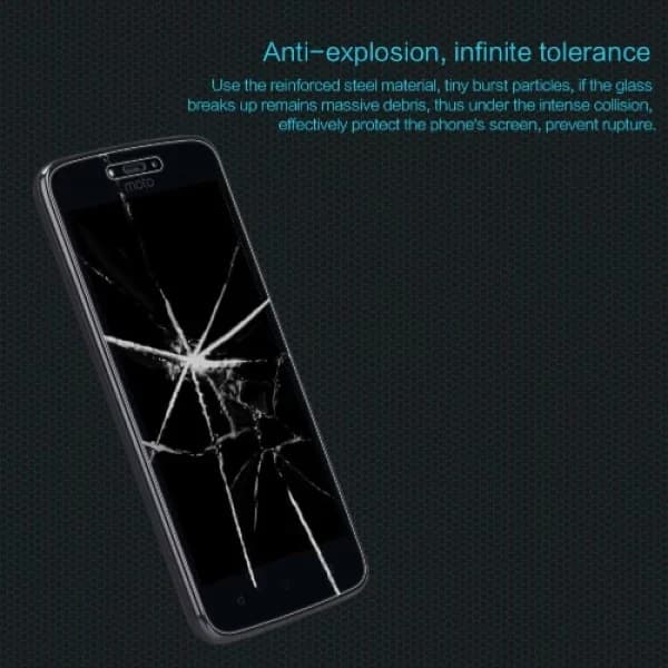 محافظ صفحه نمایش شیشه ای نیلکین موتورولا Nillkin H Glass Motorolla Moto C — تصویر ۸