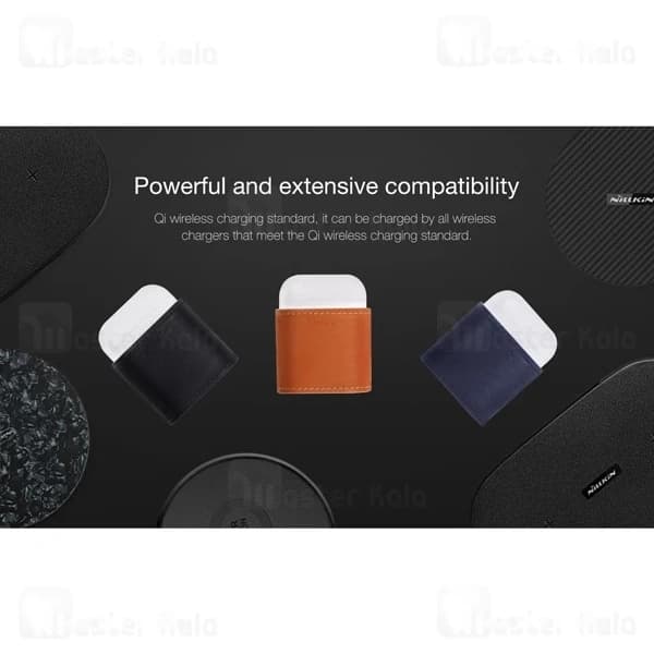 کیف شارژ وایرلس ایرپاد نیلکین Nillkin Airpods Mate wireless Charging Case — تصویر ۵