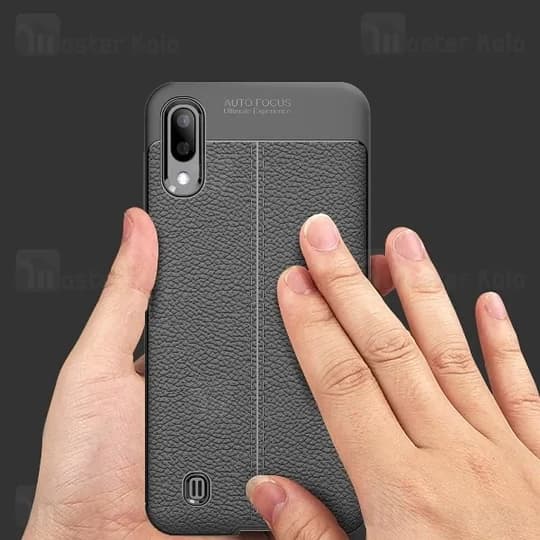 قاب محافظ ژله ای طرح چرم سامسونگ Samsung Galaxy M10 Auto Focus — تصویر ۳