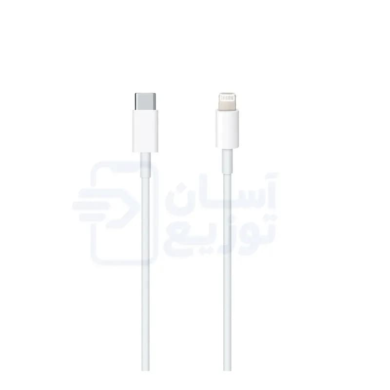 کابل شارژ اورجینال اپل مدل USB-C به lightening سری آیفون 13 و 14 ساخت تایوان با گارانتی 12 ماهه آسان توزیع — تصویر ۴