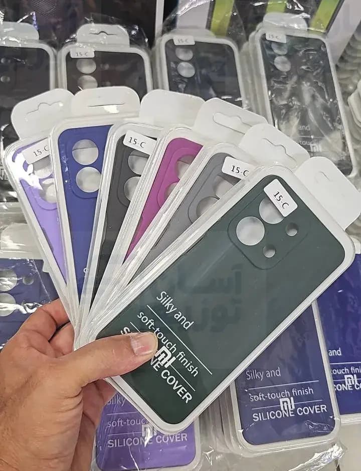 قاب سیلیکونی گوشی موبایل شیائومی xiaomi مدل Redmi 15C رنگبندی کامل — تصویر ۷