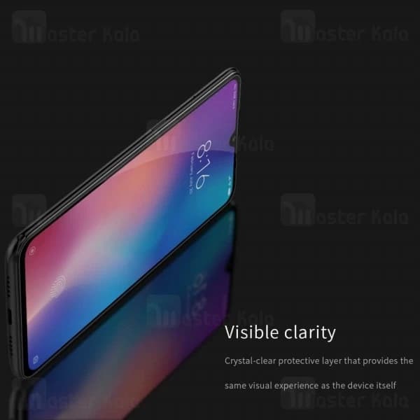 محافظ صفحه شیشه ای تمام صفحه تمام چسب نیلکین ویوو vivo iQOO XD CP+ Max — تصویر ۴