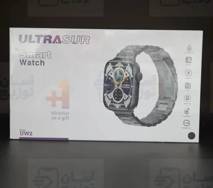 ساعت هوشمند اولتراسور Ultrasur مدل U-W2 سری 9 با گارانتی 12 ماهه آسان توزیع — تصویر ۴