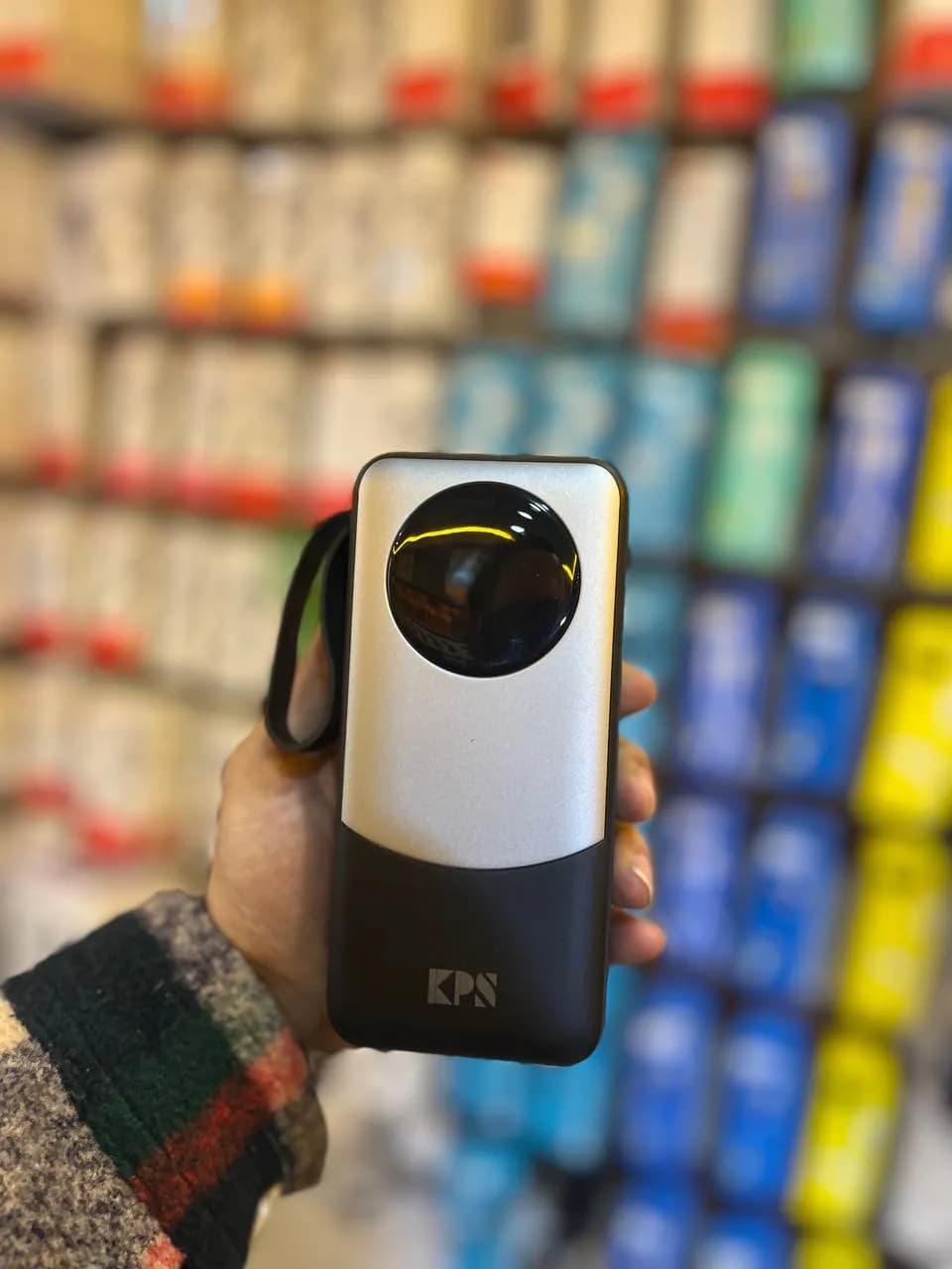 پاوربانک سوپر فست شارژ 22.5 وات 30000 میلی آمپر KPS مدل KPG-302 دارای نمایشگر با گارانتی 12 ماهه آسان توزیع — تصویر ۷