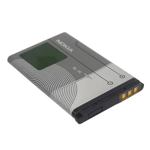 باتری اورجینال نوکیا nokia مدل BL-4C ظرفیت 890 میلی آمپر با گارانتی 12 ماهه آسان توزیع — تصویر ۳