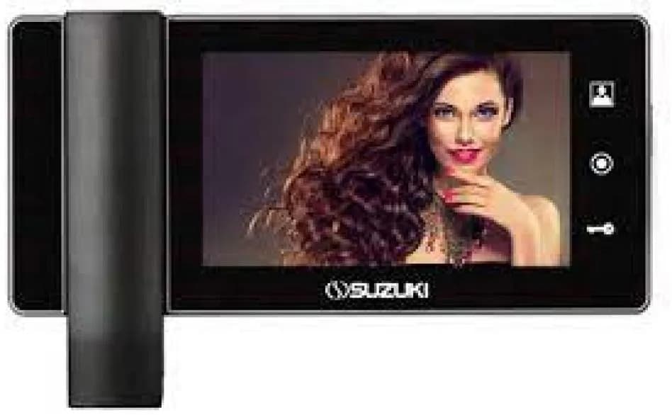 آیفون تصویری سوزوکی suzuki مدل sz-720m دارای حافظه با قابلیت فیلمبرداری و ضبط صدا, ارتباط با 2پنل و دوربین و قابلیت باز کردن جک پارکینگ — تصویر ۲
