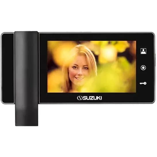 آیفون تصویری سوزوکی suzuki مدل sz-720m دارای حافظه با قابلیت فیلمبرداری و ضبط صدا, ارتباط با 2پنل و دوربین و قابلیت باز کردن جک پارکینگ