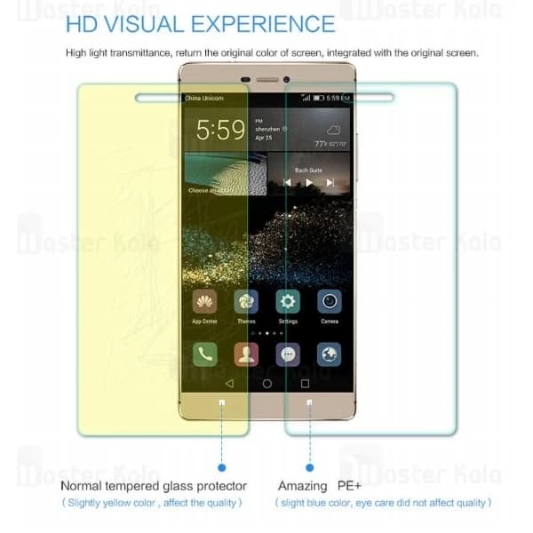 محافظ صفحه نمایش شیشه ای نیلکین سامسونگ Huawei Ascend P8 Nillkin PE+ Glass — تصویر ۳