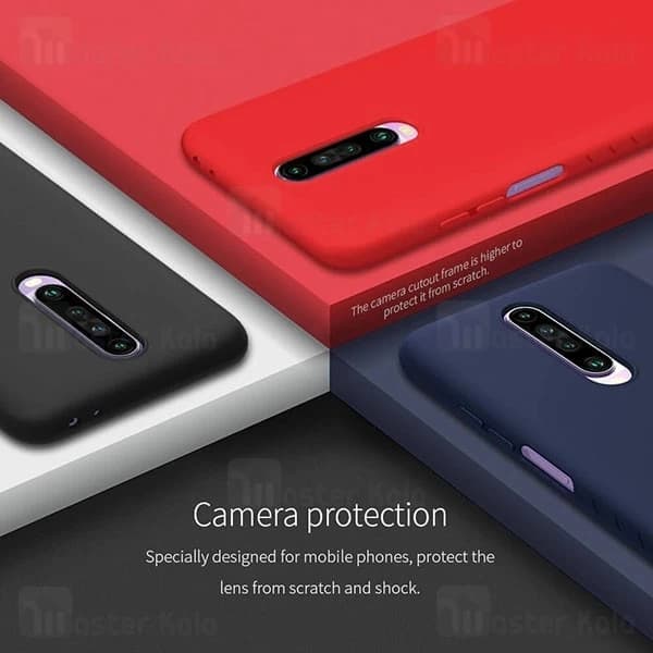 قاب محافظ نیلکین شیائومی Xiaomi Redmi K30 / Poco X2 Nillkin Rubber Wrapped case — تصویر ۷