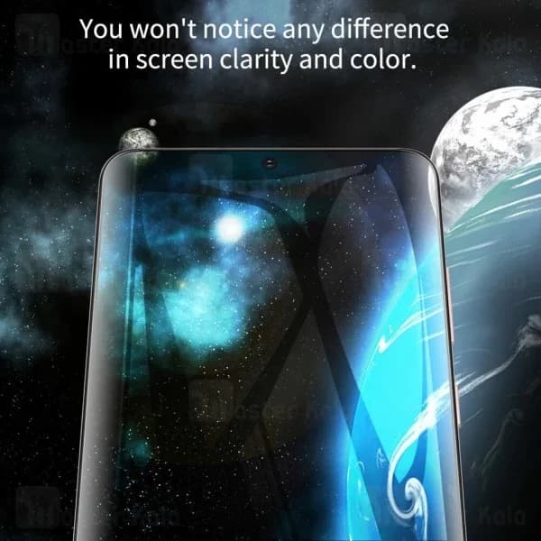 محافظ صفحه شیشه ای تمام صفحه تمام چسب نیلکین Samsung Galaxy S20 Nillkin 3D DS+ Max — تصویر ۸