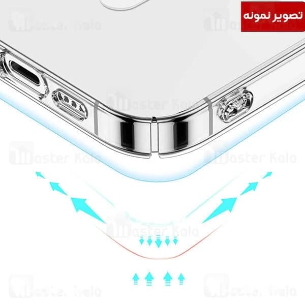 قاب محافظ مگ سیف گرین لاین آیفون Apple iPhone 14 Plus Green Lion Magsafe Delgado Clear Case — تصویر ۵