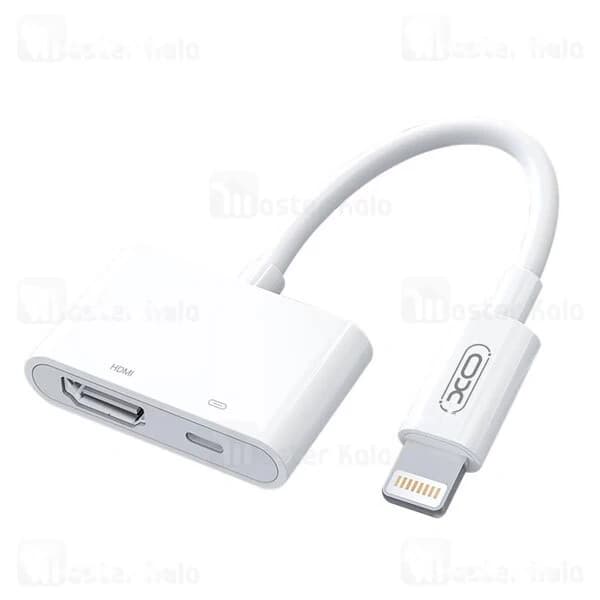 تبدیل لایتنینگ اتصال همزمان شارژر و HDMI ایکس او XO HUB005 — تصویر ۲
