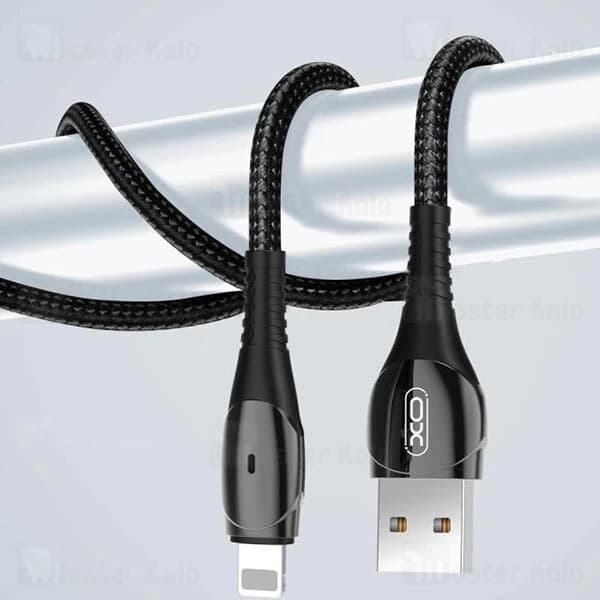 کابل لایتنینگ ایکس او XO NB145 طول 1 متر شدت جریان 2.4 آمپر — تصویر ۶