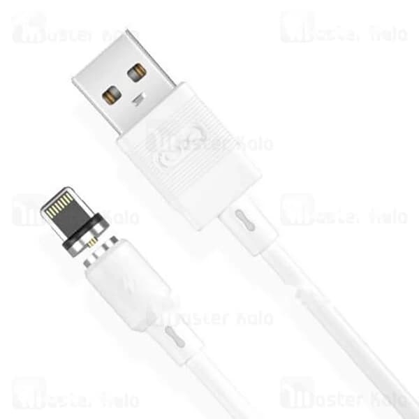 کابل مگنتی لایتنینگ ایکس او XO NB187 طول 1 متر شدت جریان 2.1 آمپر — تصویر ۲
