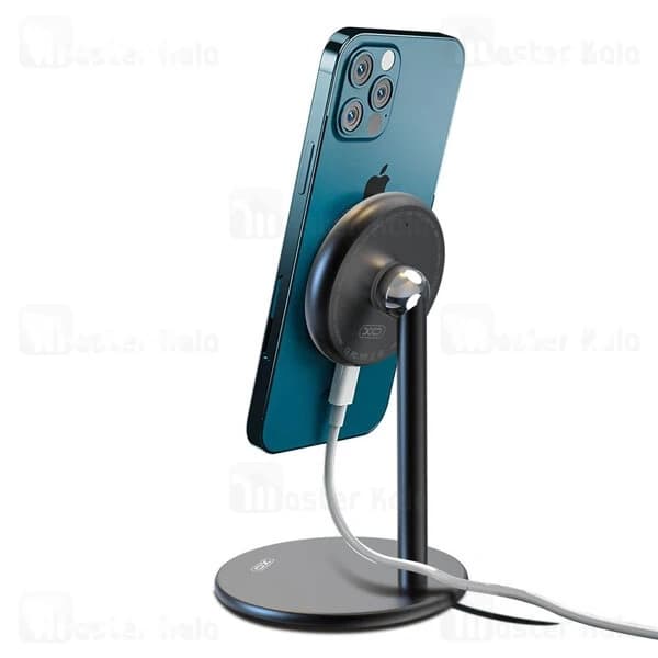 استند و شارژر وایرلس مگ سیف ایکس او XO CX007 توان 15 وات — تصویر ۴
