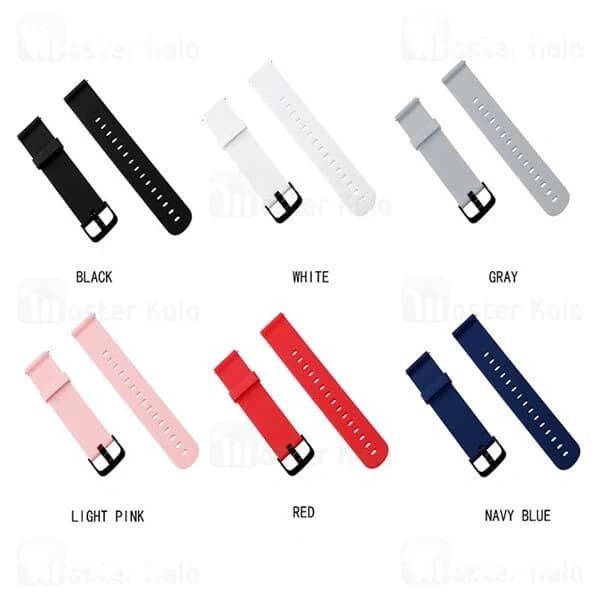 بند سیلیکونی ساعت هوشمند شیائومی Xiaomi Mibro C2 Strap Silicone Band — تصویر ۲