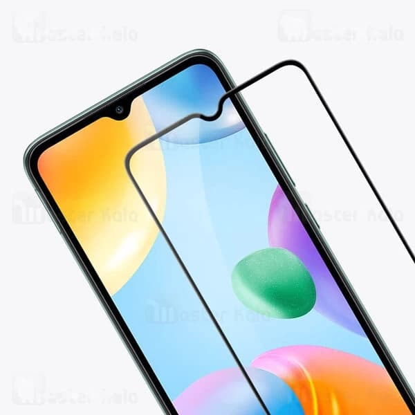 گلس تمام صفحه تمام چسب Xiaomi Redmi 10C / Poco C40 Nillkin CP+ Pro — تصویر ۳