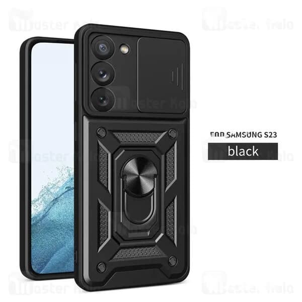 گارد محافظ ضد ضربه انگشتی Samsung Galaxy S23 SHUNIJA Case دارای محافظ دوربین — تصویر ۲