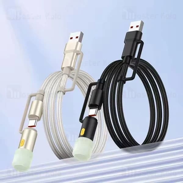 کابل Type C الدینیو LDNIO LC17 Charging Data Cable توان 65 وات — تصویر ۴