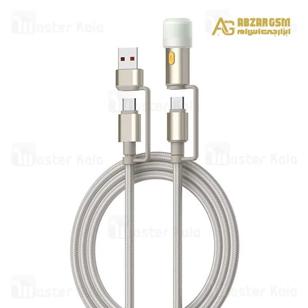 کابل Type C الدینیو LDNIO LC17 Charging Data Cable توان 65 وات — تصویر ۱۰