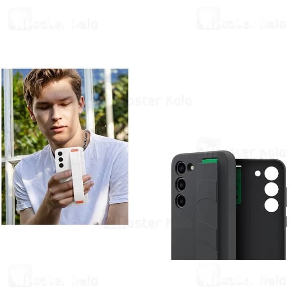 قاب سیلیکونی بنددار اصلی سامسونگ Samsung Galaxy S23 Plus Silicone Grip — تصویر ۵