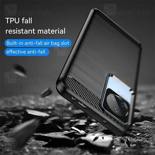 قاب فیبر کربنی شیائومی Xiaomi Redmi K50 / K50 Pro Rugged Armor Fiber Carbon — تصویر ۶
