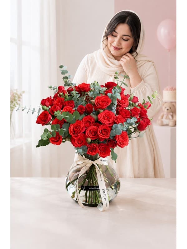 باکس گل خواستگاری برای دوست | مدل تابا