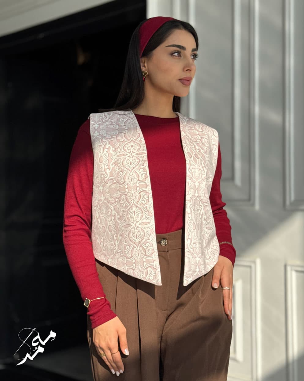 وست زنانه / وست دخترانه شیک و خوش رنگ کد 1004 — تصویر ۴