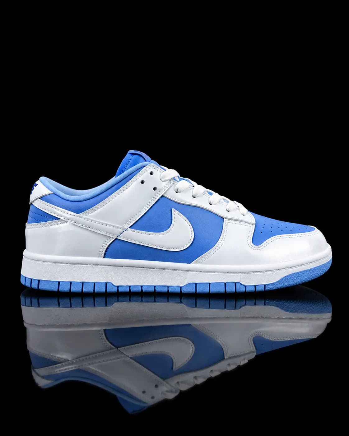نایک SB Dunk Low Reverse UNC آبی سفید