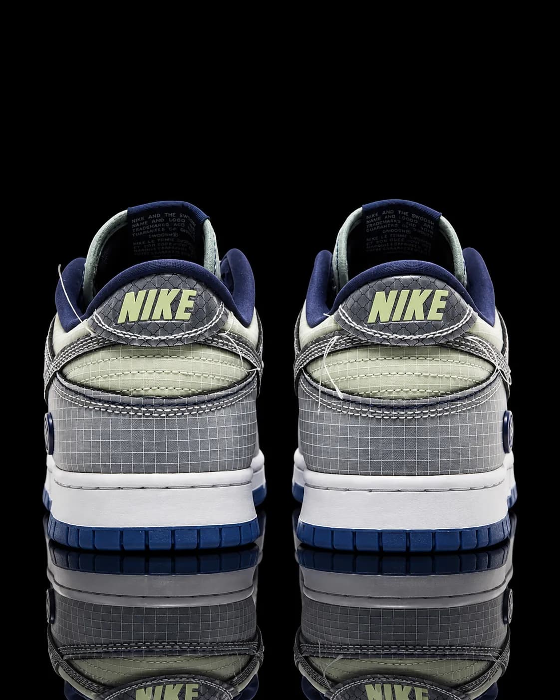 نایک SB Dunk Low Passport Pack Pistachio طوسی پسته‌ای — تصویر ۲