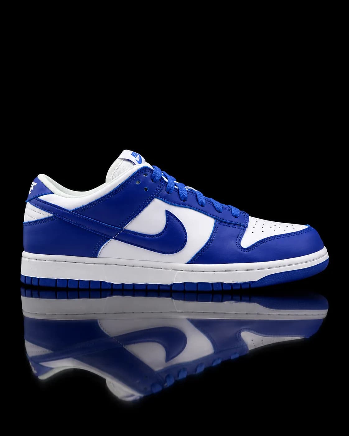 نایک SB Dunk Low Kentucky Varsity Royal سفید آبی