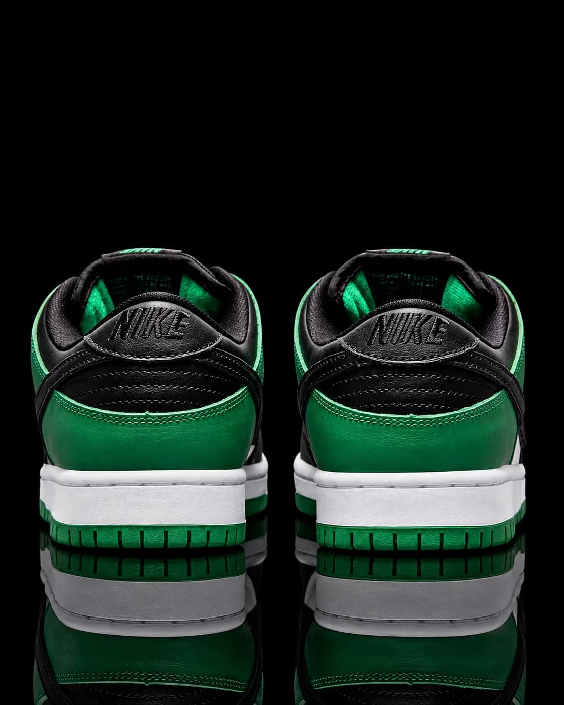 نایک SB Dunk Low Classic سبز — تصویر ۴