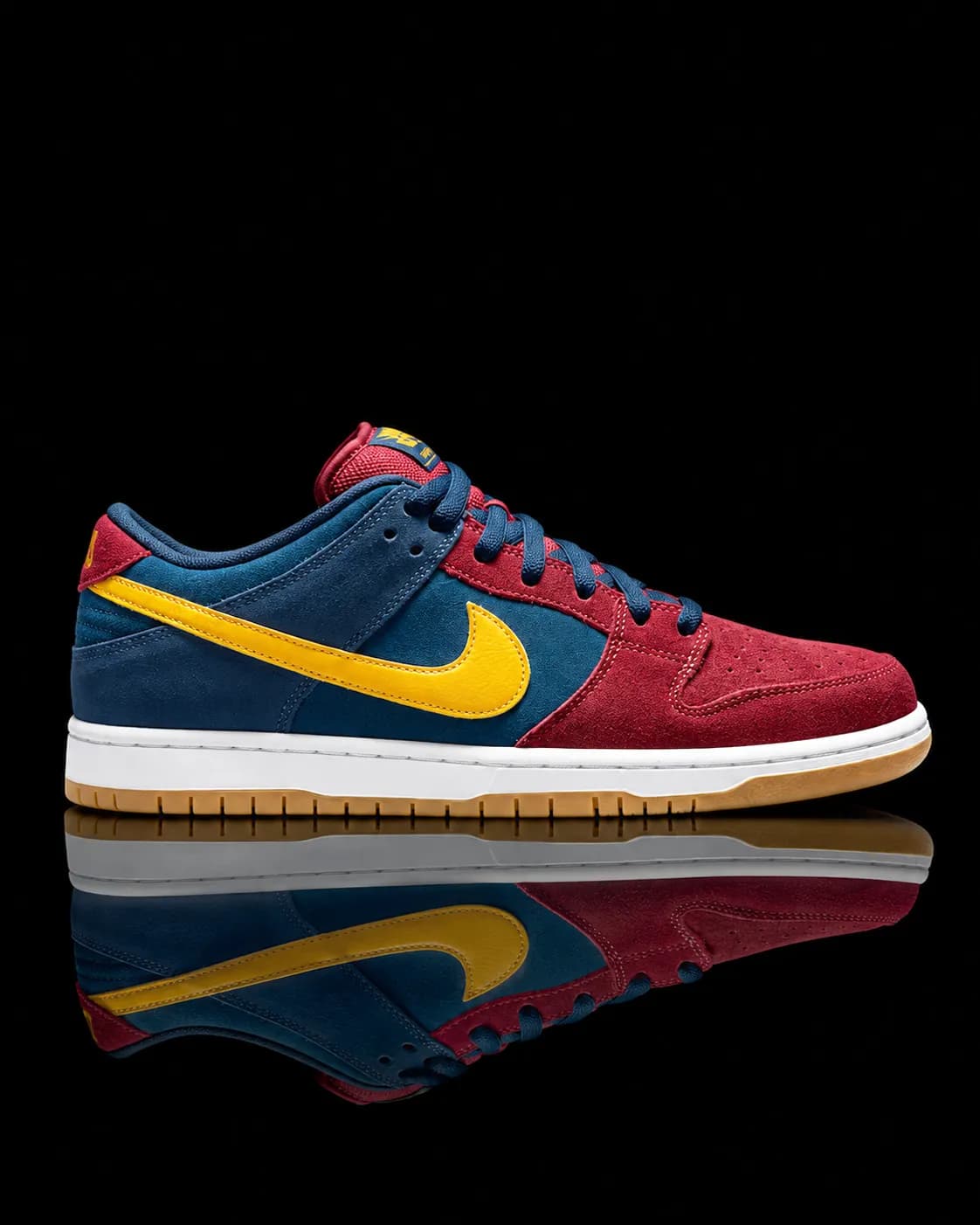 نایک SB Dunk Low Barcelona قرمز آبی