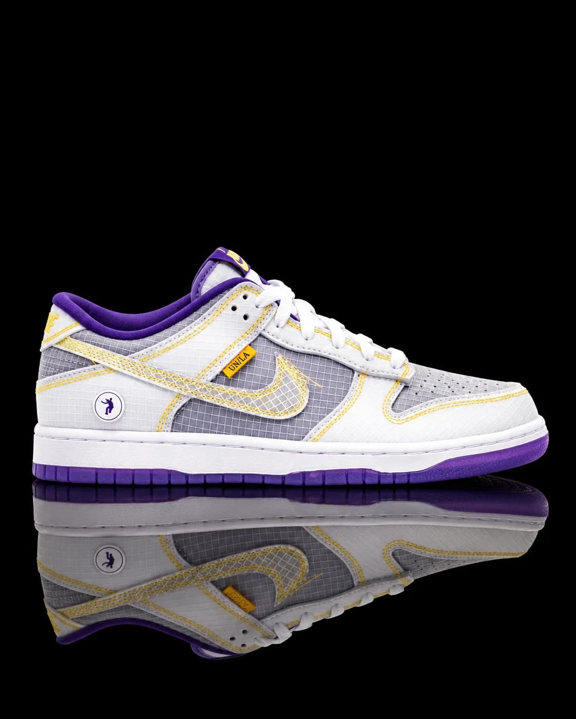نایک SB Dunk Low Union Passport Pack سفید بنفش