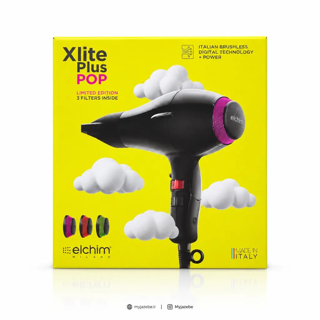 سشوار ELCHIM X LITE PLUS POP الشیم ایکس لایت پلاس پاپ — تصویر ۳