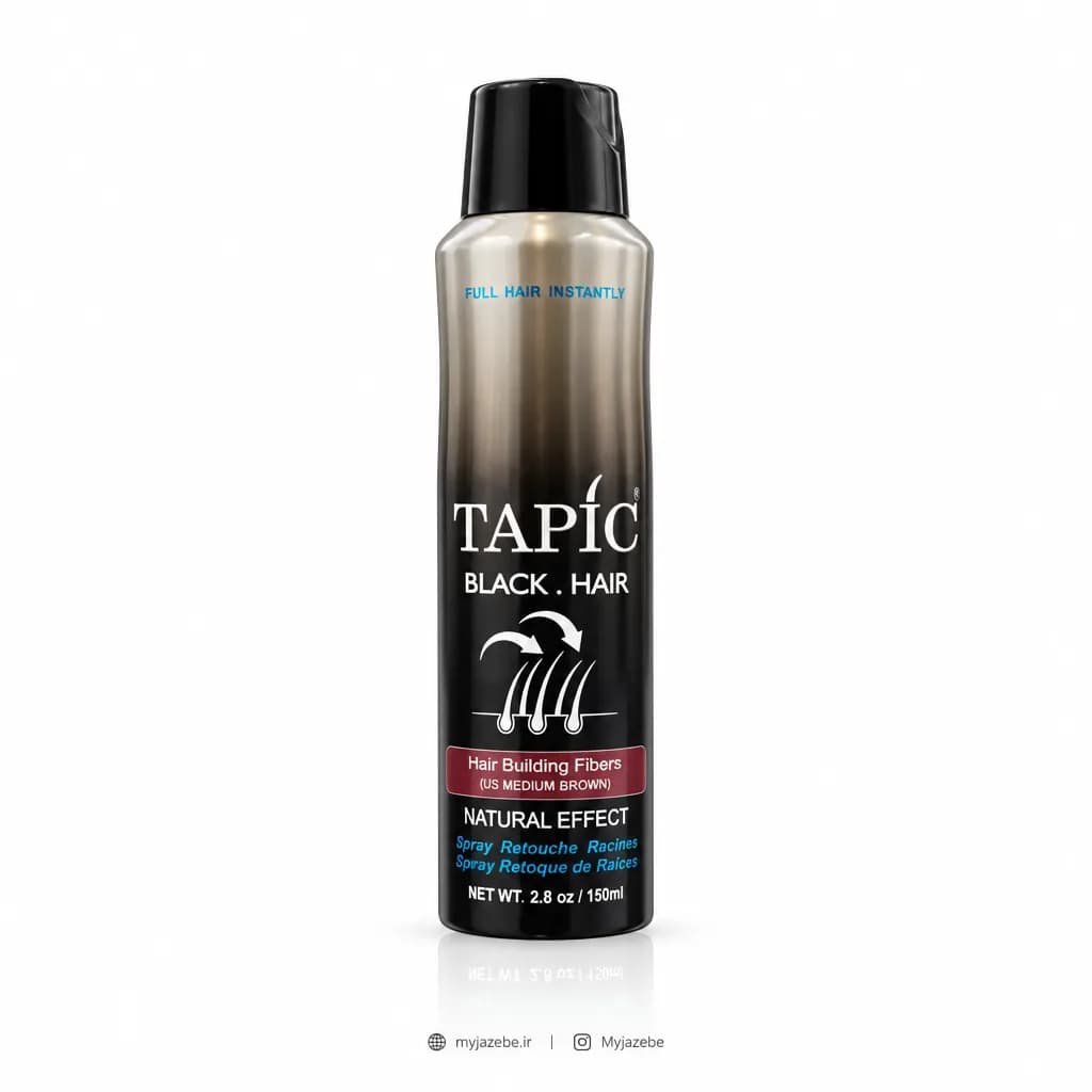 اسپری پرپشت کننده مو تاپیک شماره 5 بلوند BLONDE